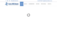 Desktop Screenshot of cavehillresort.com